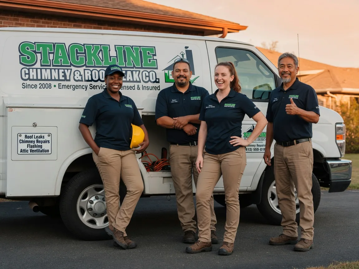 Chimney flashing repair company in Jonesville, LA